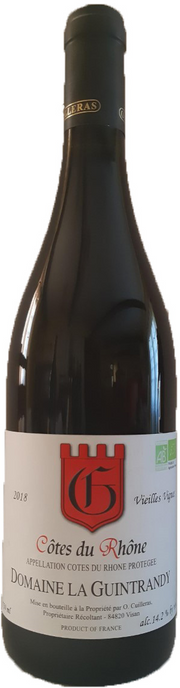 Cotes du Rhone 2022 Vielles Vignes- Domaine Guintrandy